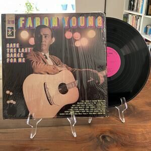 Faron Young Save the Last Dance For Me Vinyl LP 1966 Mountain Dew Records S 7020